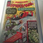 Amazing Spider Man #14 July 1964 CGC 2.5 First Green Goblin Silver Age Book