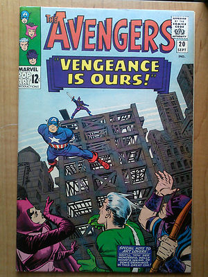 AVENGERS # 20 (1965) NM- Silver Age Wood Kirby