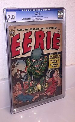 Eerie Comics #8 1952 CGC 7.0