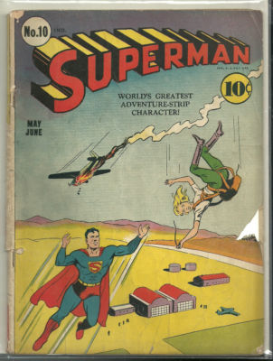 Superman no.10 golden-age comic