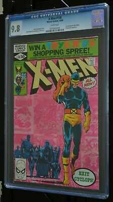 X-MEN # 138 : CGC 9.8 (NEAR MINT/MINT) : MARVEL COMICS : OCTOBER 1980