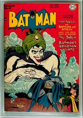 BATMAN #49 CGC VF 7.5 HIGH GRADE – A FANTASTIC AND SCARCE JOKER COVERT 1948.