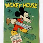 Four Color #27 Mickey Mouse & the Seven Colored Terror Dell Golden Age Disney