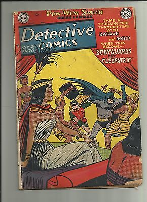 DC Jan 1951 Detective Comics #167 RARE vintage comic Cleopatra appearance Batman