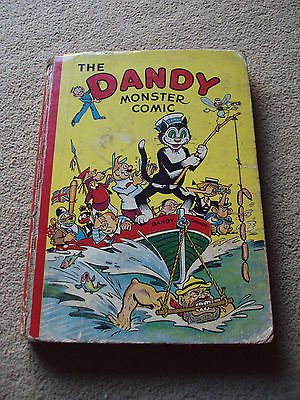 Dandy Monster Book 1942 Reasonably Good Condition Pages 3 – 8 missing DC Thomson