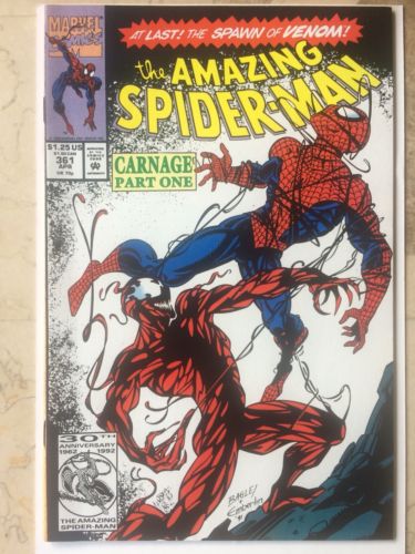 amazing spiderman# 361 First Appearance Of Carnage NM+