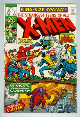 X-Men King-Size Special #1 NM 9.4 OW/W pages 1970 Marvel Bronze age