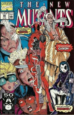 1991 Marvel Comics The New Mutants # 98 First Appearance of Deadpool – No Res