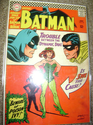 Batman #181 (Silver Age) – 1st Appearance of Poison Ivy w/Poster