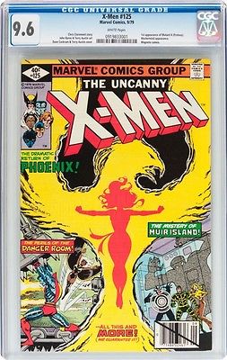 Uncanny X-Men 125 (Sep 1979, Marvel) CGC 9.6 NM+ White Pages – Dark Phoenix Key!