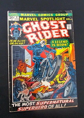 Marvel Spotlight #5 (Aug 1972, Marvel) First Appearance of Ghost Rider