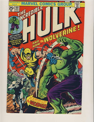 Incredible Hulk #181 — 1st Wolverine