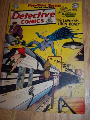 DETECTIVE COMICS #162 1950 DC BATMAN ROBIN ROBOTMAN POW WOW SMITH