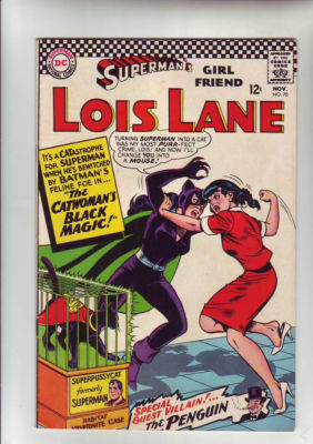 Superman’s Girlfriend Lois Lane 70 1st SA Catwoman
