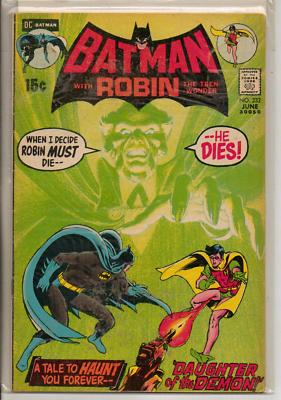DC Comics Batman #232 June 1971 1st Ras Al Ghul