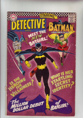 Detective Comics 359 1st app of new Batgirl