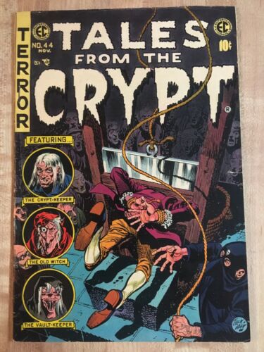 EC Tales from the Crypt #44 Pre Code Horror Jack Davis Cover Nice Complete Comic