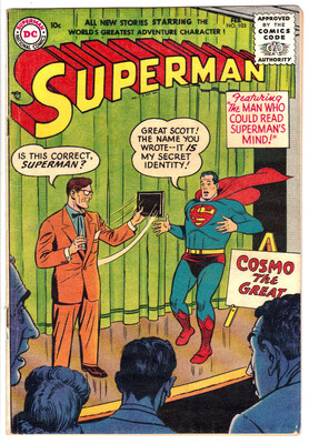 SUPERMAN #103 “FN+” Vintage DC Feb,1956 Late Golden-Age! 10c cover! Must See!