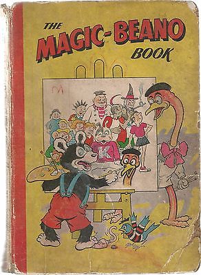 Free P & P – Magic-Beano Book 1950, Beano Book 1952 – damaged/reading copies.