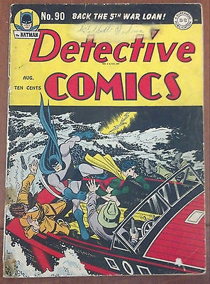 Detective Comics 90 (VG)