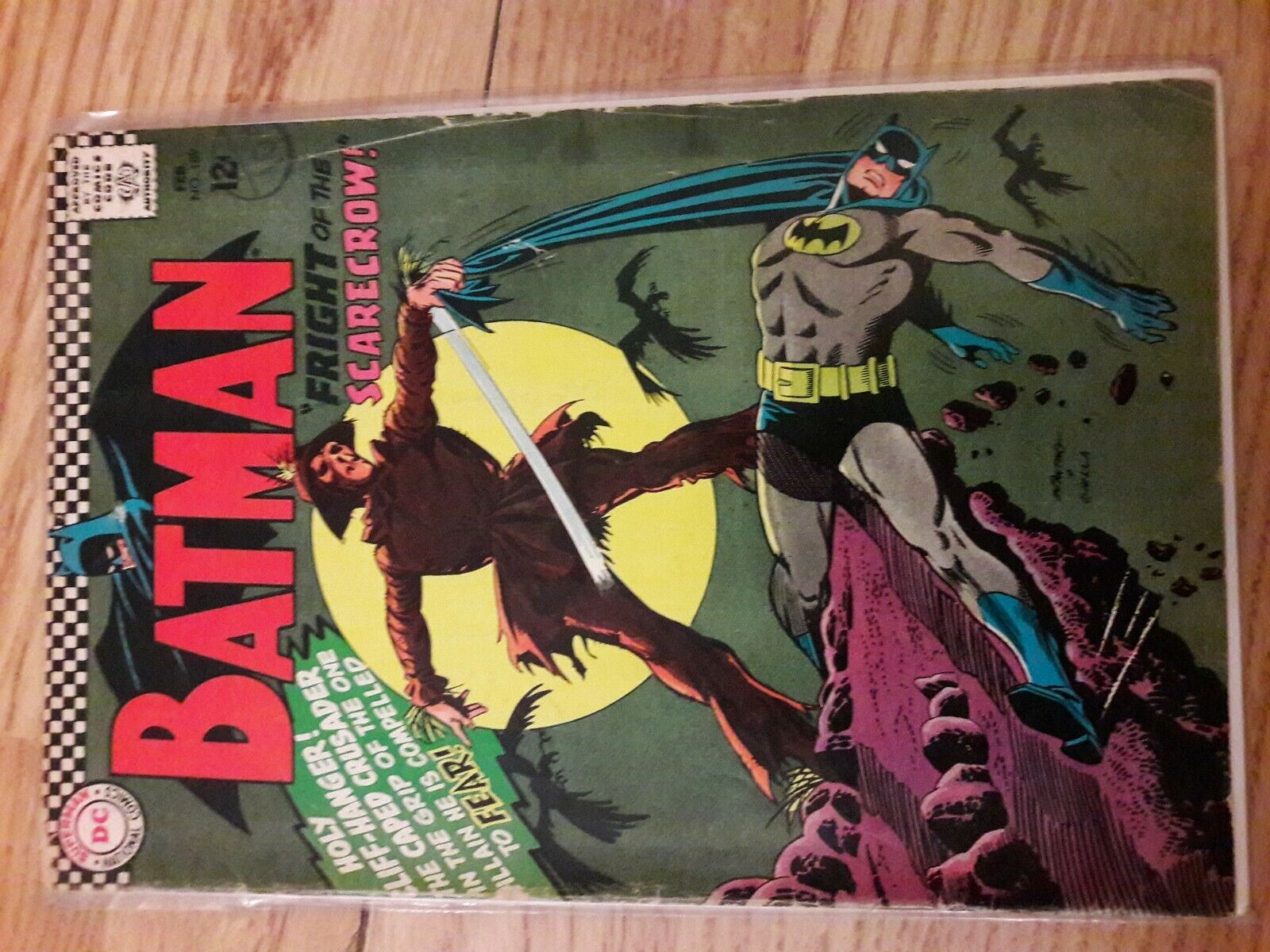 Batman (Vol. 1) #189 (DC, 1967) Good. 1st Silver Age Scarecrow! Great Issue