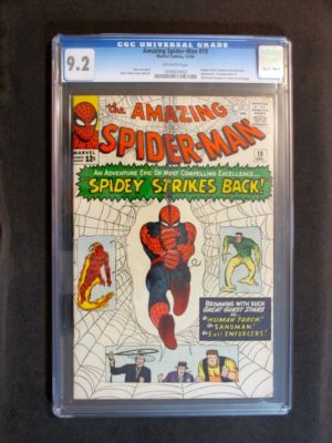 Amazing Spider-Man #19 MARVEL 1964 -NEAR MINT- CGC 9.2 NM- Human Torch App!!!