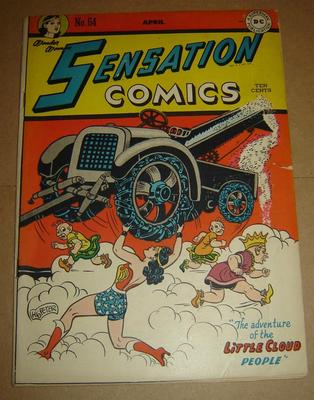 Sensation Comics 64 (Strict GVG) 1947, D.C. Wonder Woman Golden Age (id# 5580)