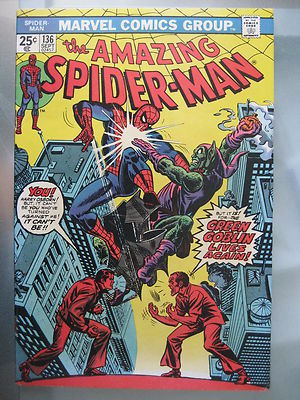 Amazing Spider-Man # 136 **1st Harry Obsorn Green Goblin in Costume** Romita