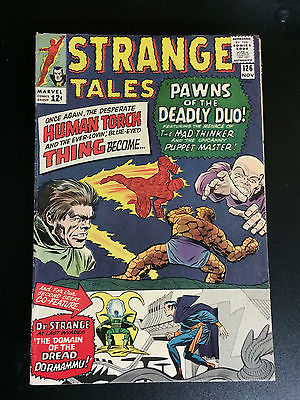 Strange Tales #126 (Nov 1964, Marvel), Fine-, OW pages