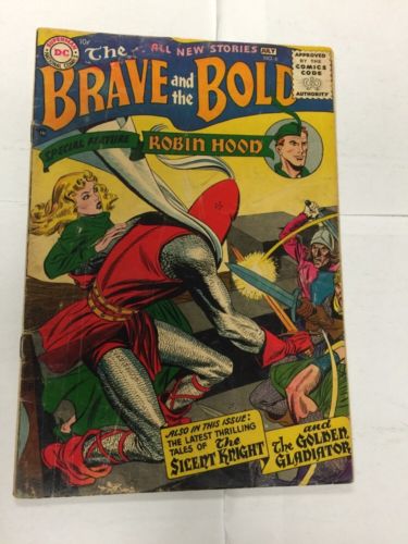 Brave And The Bold 6 2.5 Good+ Gd + golden Age