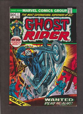 GHOST RIDER #1 by Marvel Comics Sept 1973 Own Comic!