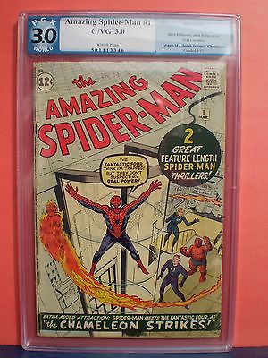 The Amazing Spider-Man #1 (Mar 1963, Marvel) PGX 3.0