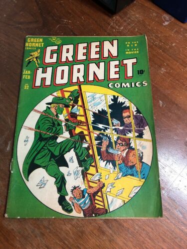 Green Hornet #32 1948 Bob Powell – Blonde Bomber Golden Age