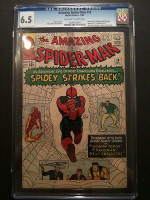 The Amazing Spider-Man #19 (Dec 1964, Marvel) CGC 6.5 UNIVERSAL GRADE
