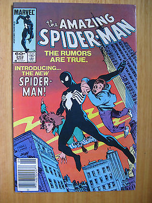 AMAZING SPIDERMAN # 252. 1ST BLACK COSTUME. KEY ISSUE. 1984