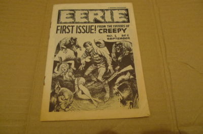 EERIE #1 1965 Warren Ashcan FIRST printing – Rarest Warren Issue