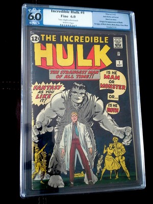 The Incredible Hulk #1 PGX 6.0 MAY 1962