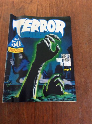 Terror Unleashed #1 Australian gredown comic horror