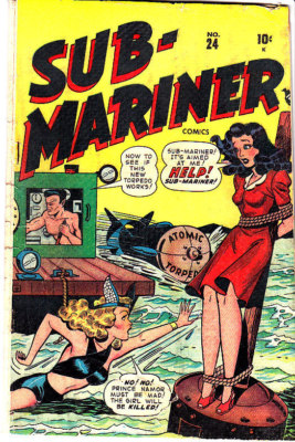 Sub-Mariner #24 Timely 1947 GD+ 2.0