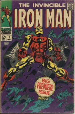 Silver Age MARVEL 1968 Iron Man #1 Comic PREMIERE ISSUE – THE FIRST ONE!