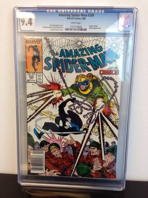 The Amazing Spider-Man Issue 299 – CGC Rating of 9.4