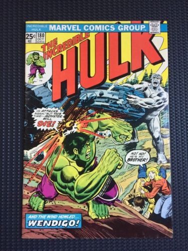 The Incredible Hulk #180 (Oct 1974, Marvel) 1st Appearance Of Wolverine!
