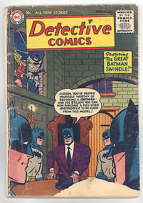 Detective Comics #222 GDVG Kane – Batman & Robin – FREE SHIPPING