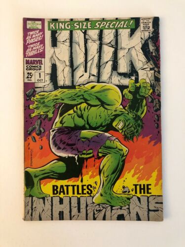 Incredible Hulk King Size Special #1 Key Steranko Inhumans Annual Marvel