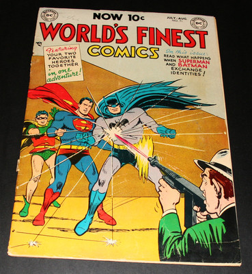 World’s Finest Comics #71 Scarce Golden Age 1954