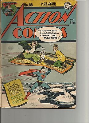 Action Comics No.88, Superman, (DC), Uncertified, Ungraded.