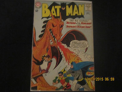 Batman #155 (May 1963, DC) 1st Silver Age Penguin Raw 7.0+