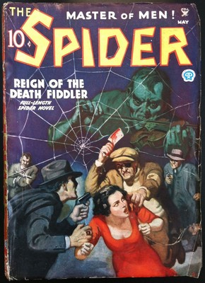 The Spider – May, 1935 Original Pulp Magazine High Grade