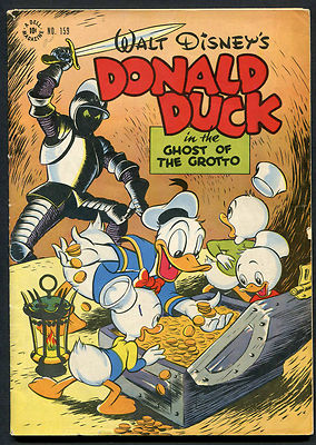 1947 Disney Comic Donald Duck Ghost of Grotto No 159 Fine+