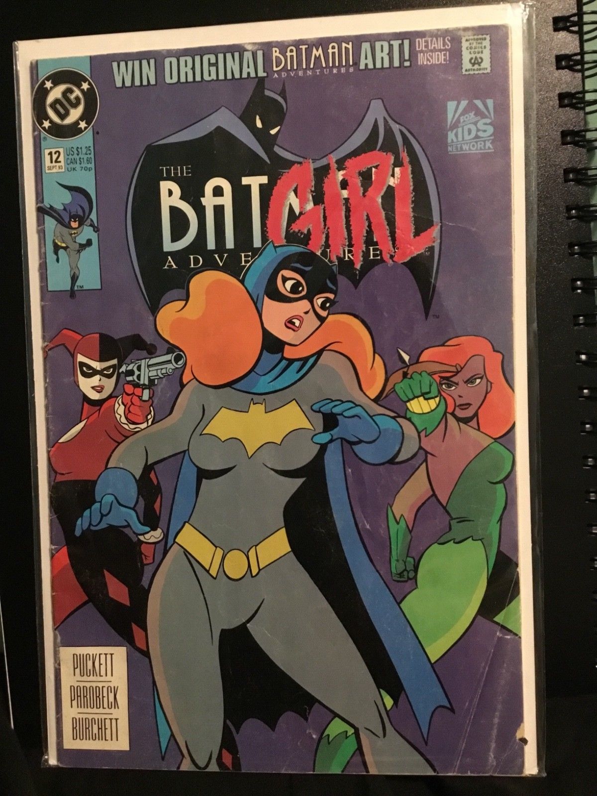 BATMAN ADVENTURES #12 1st appearance of Harley Quinn. Rare. Used condition.